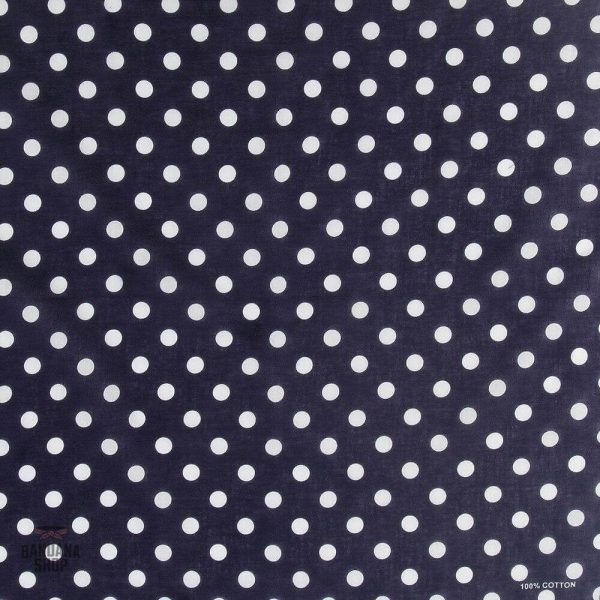 bandana a pois bleu 2