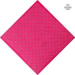 Bandana Rose à Pois -