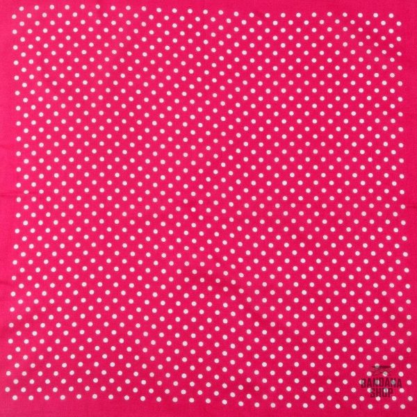 Accessoire Masculin à Pois - Bandana Homme Rose
