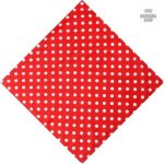 Bandana Rouge à Pois pour Homme