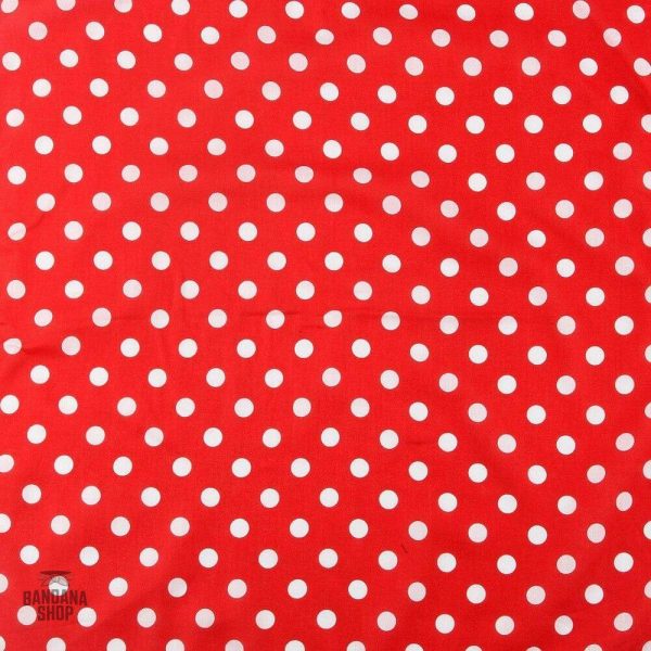 bandana a pois rouge 2