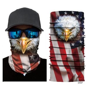 Bandana élastique avec motif d'Aigle Royal élégant
