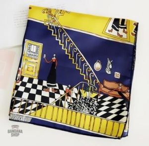 Bandana femme coloré Alice, accessoire tendance chez