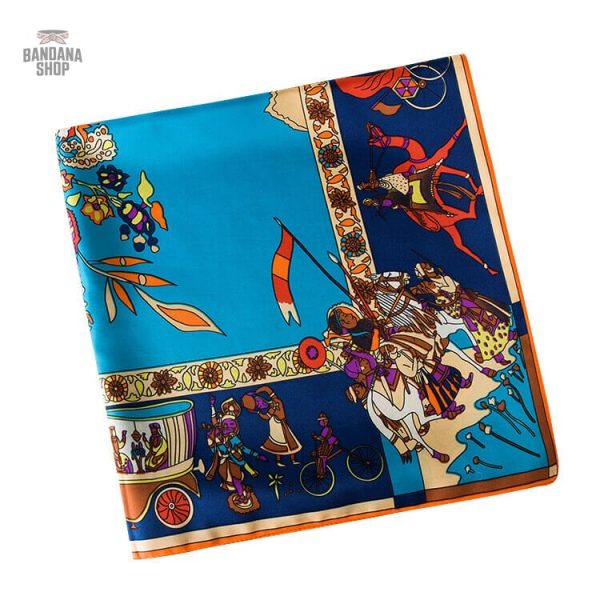 Bandana design original, thème de la nature féerique