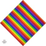 Bandana Arc-en-ciel LGBT pour homme