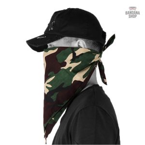 Bandana camouflage pour homme