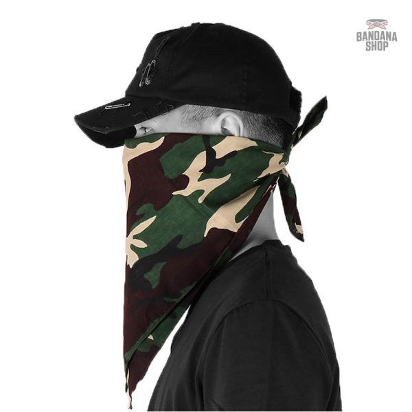 Bandana camouflage pour homme