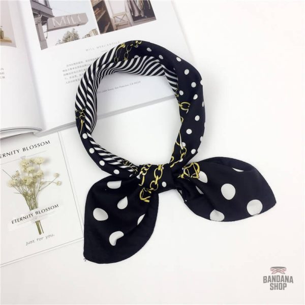Bandana Coloré avec motifs artistiques contemporains