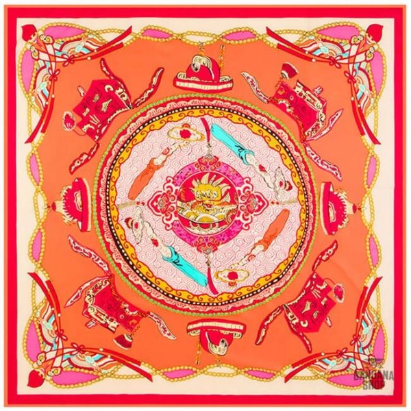 Accessoire mode : Bandana artistique aux motifs enchanteurs