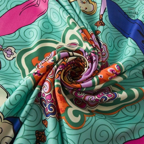 Accessoire artistique - Bandana aux motifs captivants et colorés