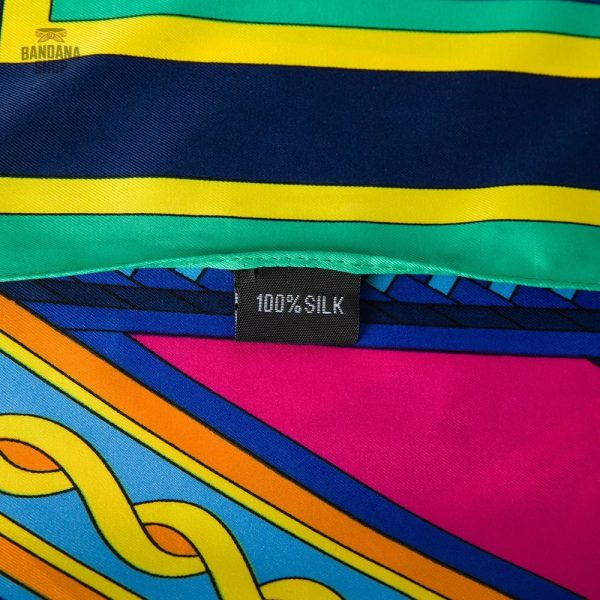 Bandana original aux motifs inspirés de l'art