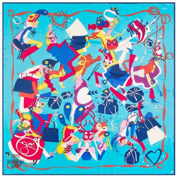 Accessoire bal masqué : bandana au design original