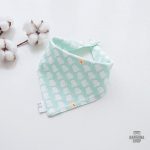 Bavoir bandana Angélique pour bébé