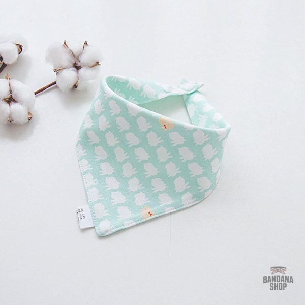 Bavoir bandana Angélique pour bébé