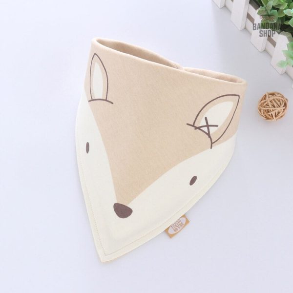 Bavoir Bandana Petit Loup de