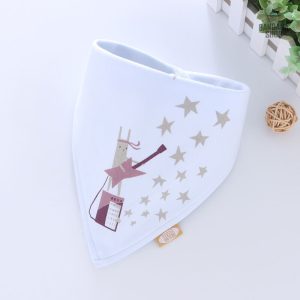 Bavoir Bandana Rockstar de pour bébés