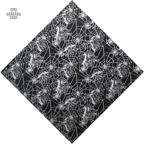 bandana-black-spider-1 Bandana homme noir avec motif araignée