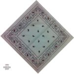 Bandana Blanc Paisley pour homme