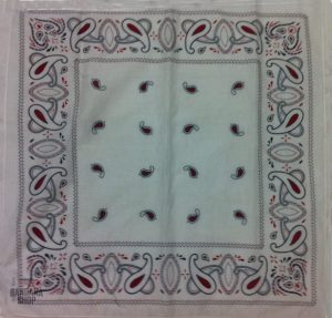bandana blanc paisley 2