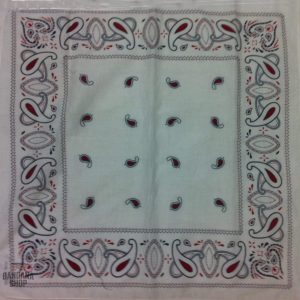 bandana blanc paisley 2