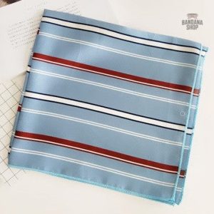 bandana bleu clair coiffure cheveux 2