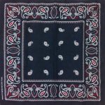bandana bleu paisley 2