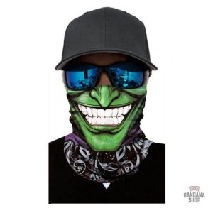 Accessoire bandana élastique vert, idéal pour tous les looks