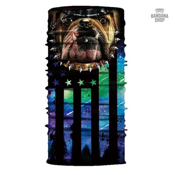 Bandana élastique pour Bouledogue Français