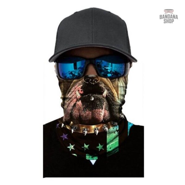 Accessoire pour chien en bandana élastique