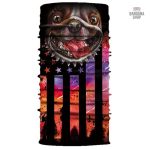 Bandana Bouledogue Joyeux élastique pour chiens