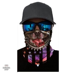 Accessoire pour chien : Bandana élastique Bouledogue