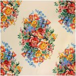 Bandana design floral avec motifs de bouquet garni