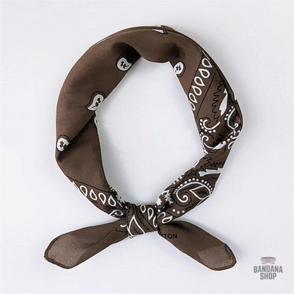 bandana-brun-coiffure-homme-1 Bandana Brun pour homme