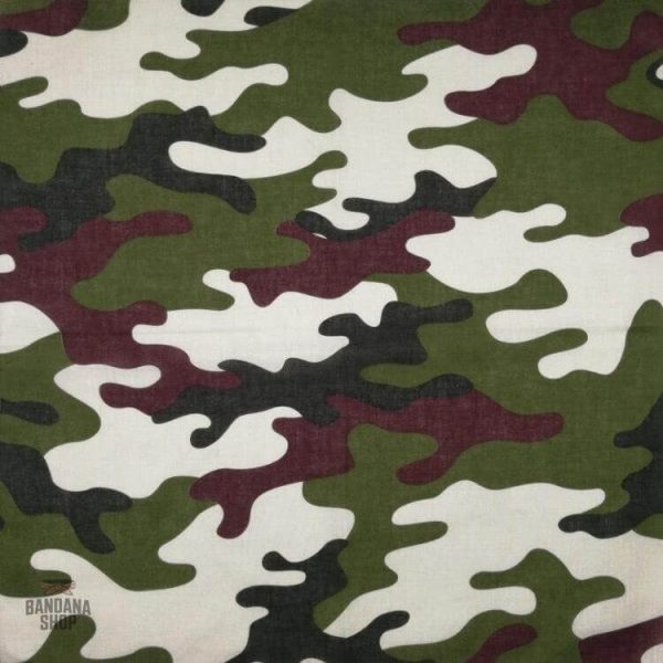 Bandana camouflage homme - accessoire tendance et polyvalent