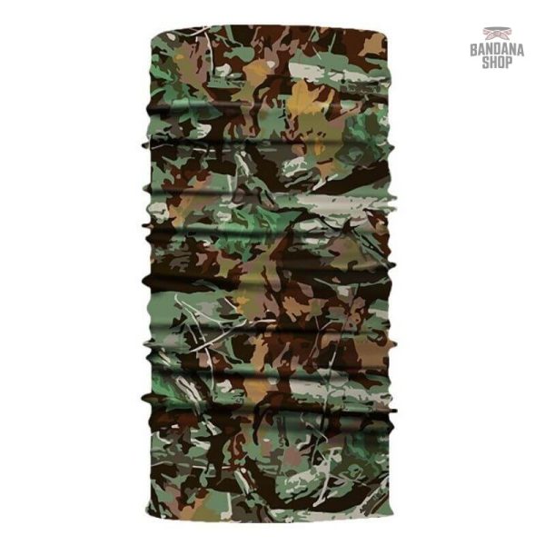 Bandana élastique camouflage forêt