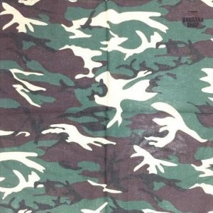 Accessoire tendance homme, bandana camouflage maquis