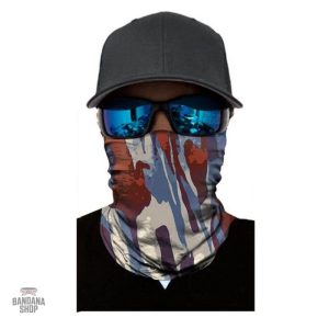 bandana camouflage bleu 2