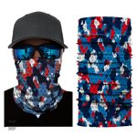 Bandana élastique moderne avec motif camouflage distinctif