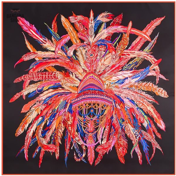 Bandana design pour célébrations de Carnaval