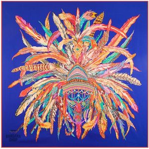Accessoire Carnaval : Bandana Rio à motifs