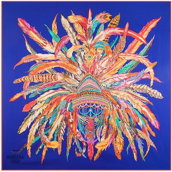 Accessoire Carnaval : Bandana Rio à motifs