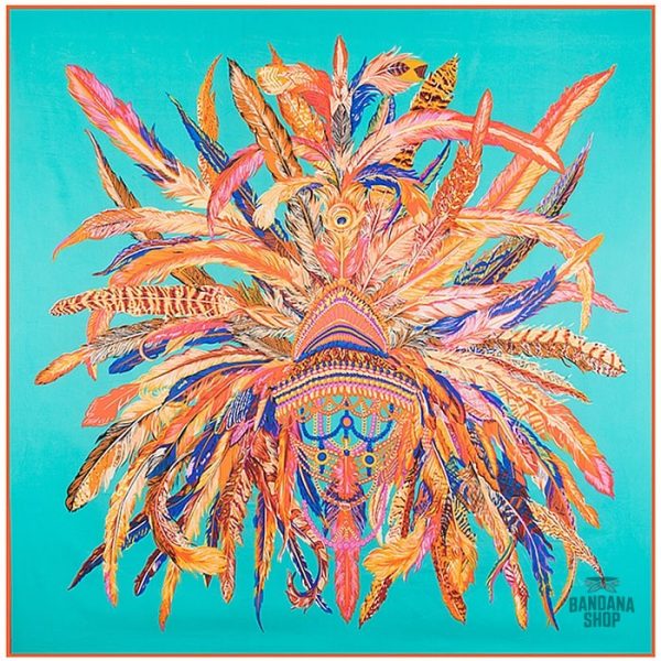 Bandana aux couleurs éclatantes pour festivités