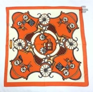 Accessoire mode bandana avec motif unique