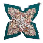 Bandana aux couleurs royales pour un look distinctif