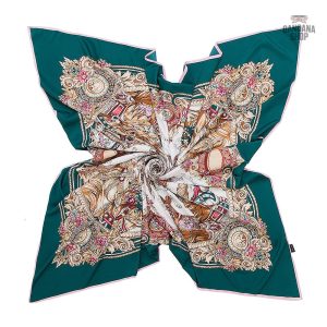 Bandana aux couleurs royales pour un look distinctif