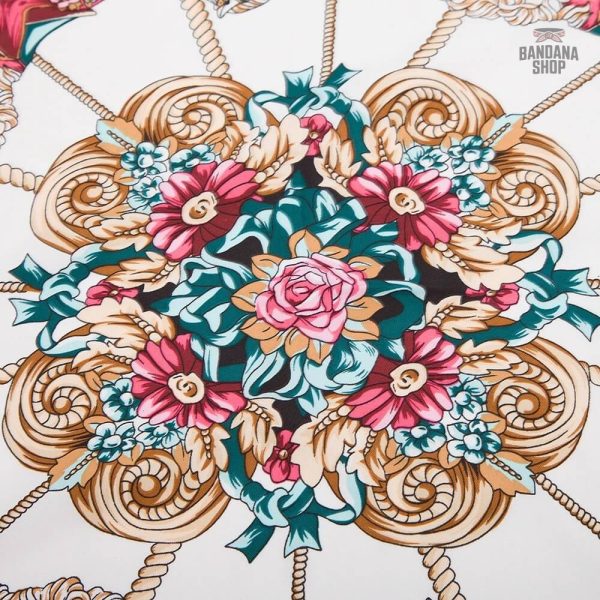 Bandana avec motifs artistiques
