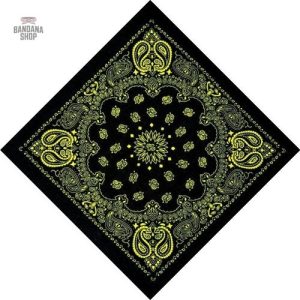 Bandana Céleste Jaune pour homme