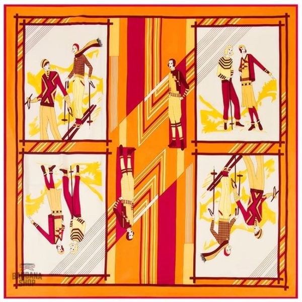 Châle bandana au design moderne et raffiné