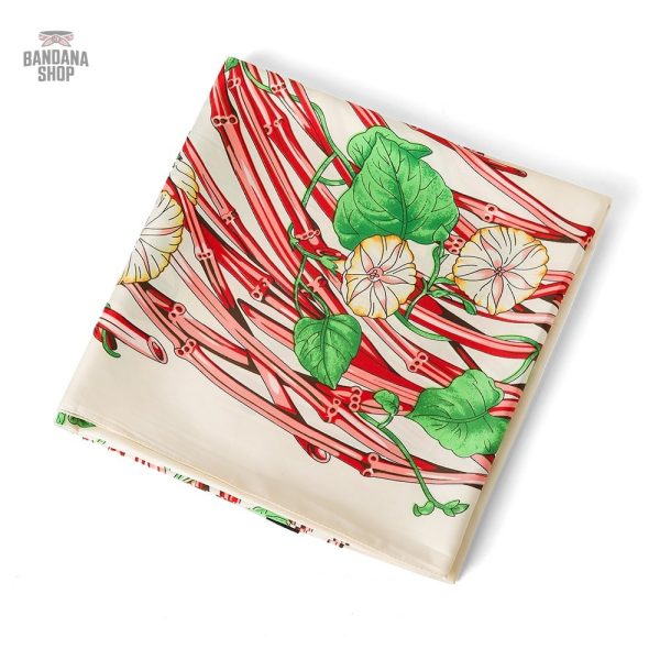 Design chic de bandana blanc, parfait pour toutes occasions