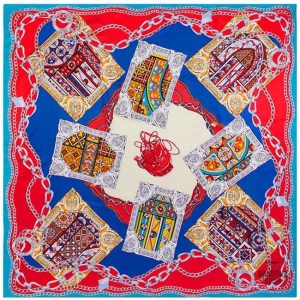 Bandana design chic pour une touche impériale